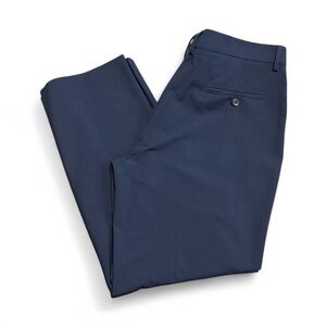 J.M. Haggar Men's Straight Fit Dress Pants Navy 38x29